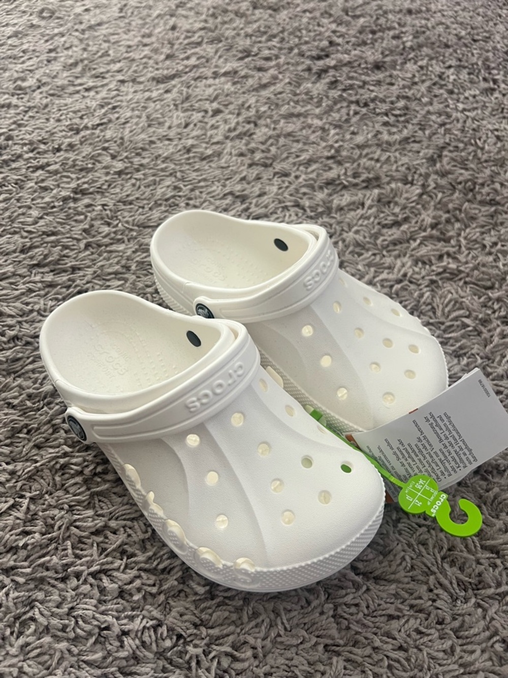 CROCS Kids Classic Clog in White